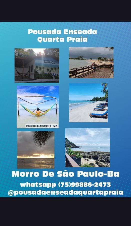 Pousada Enseada Quarta Praia Morro de Sao Paulo Exterior photo